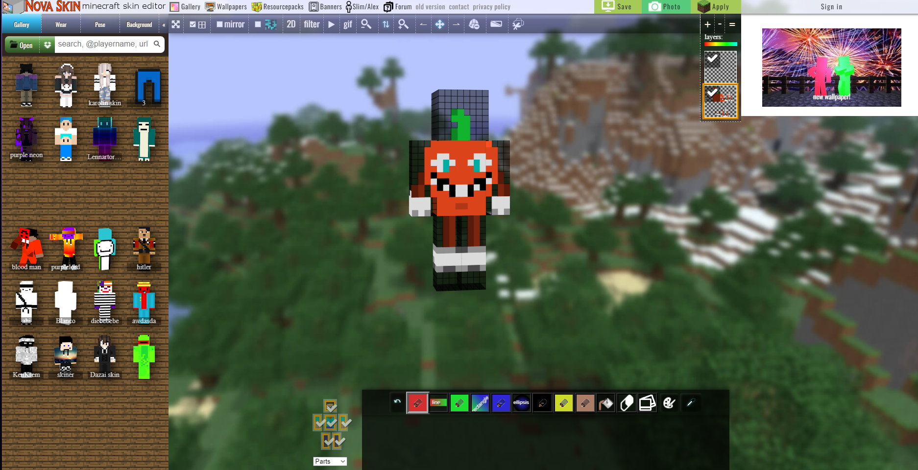 Who wants a Pizza Tower Minecraft Skinpack