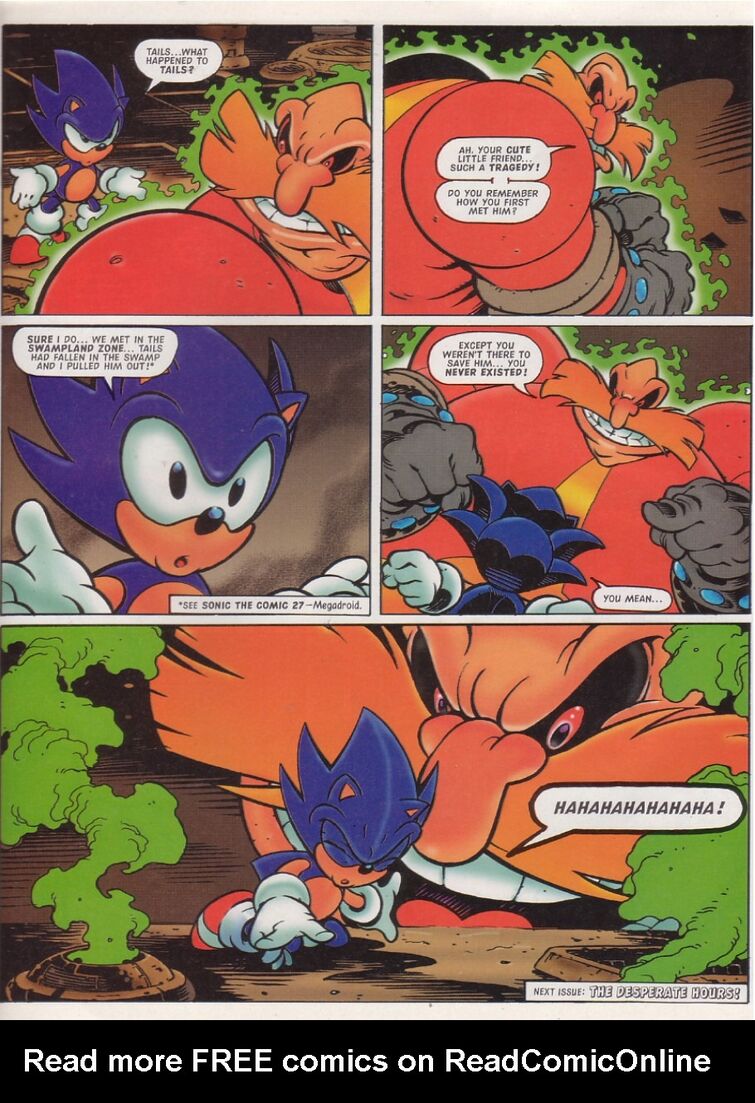 Sonic the Hedgehog (Fleetway comics) Respect Thread - Gen