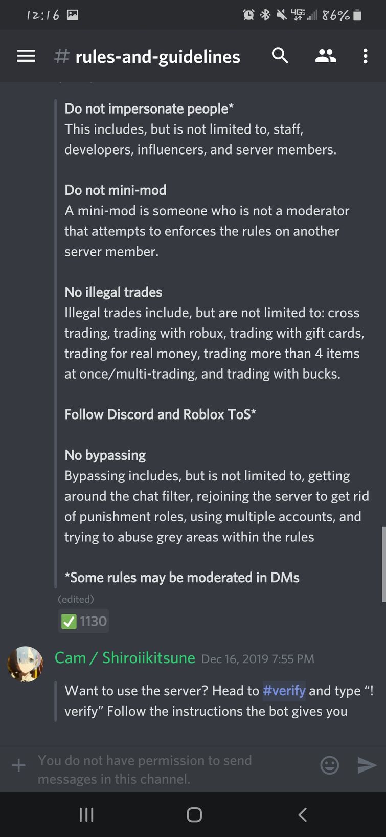 Was Going To Rejoin The Adopt Me Discord But I M Banned For No Reason Fandom - roblox adopt me discord servers
