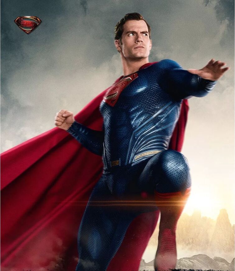 Unused 'Superman: Flyby' Superman Costume and Henry Cavill and