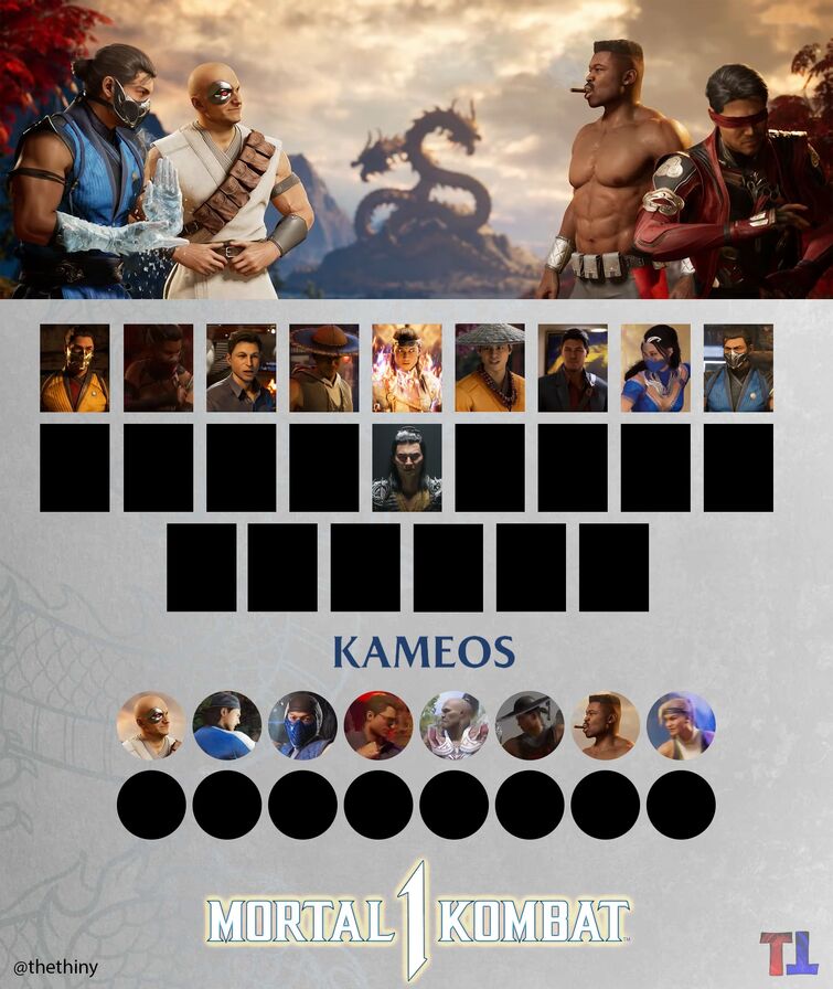 Mortal Kombat 1 - Kombat Pack Kameo Fighters 