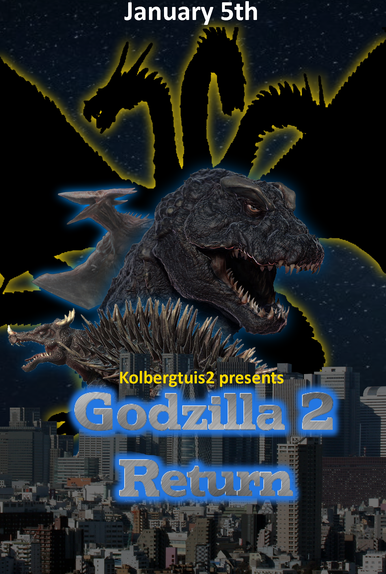 World of Godzilla Concept Posters #2: Godzilla 2: Return (2024) | Fandom