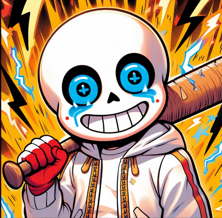 Killer sans human art(🤯) One of these is older, but decided to