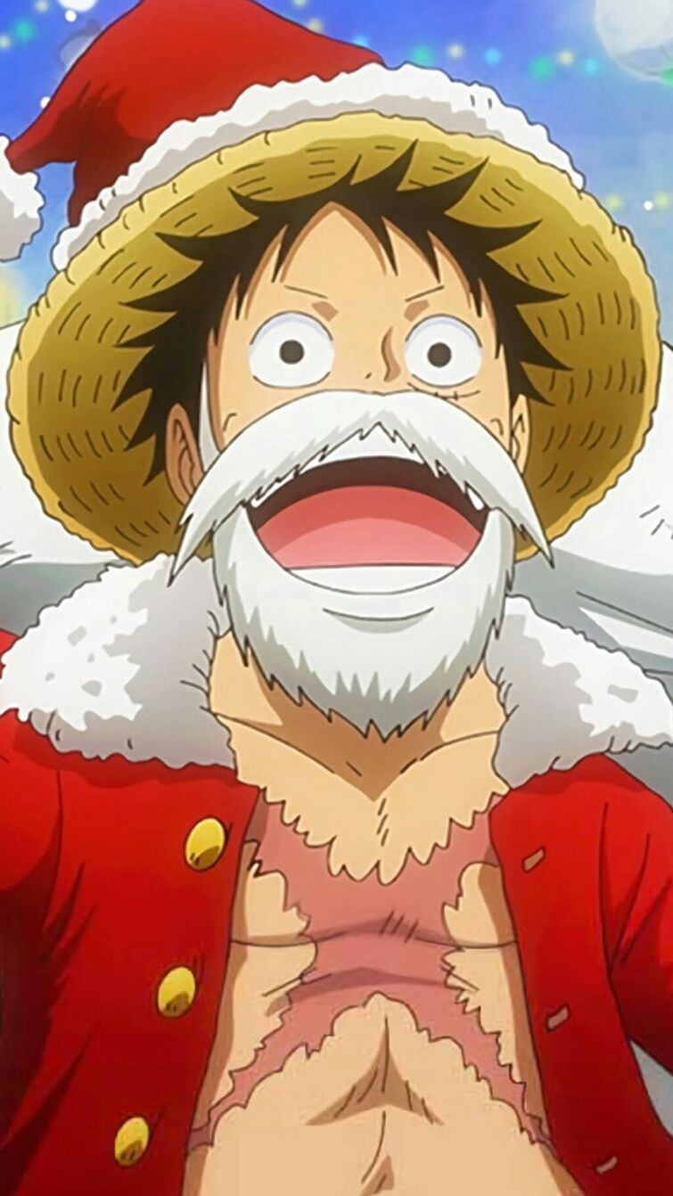 Merry Christmas One Piece | Sticker