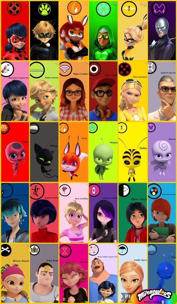 Who is your favorite Miraculous character, and who is your favourite  Kwamii? - Quora