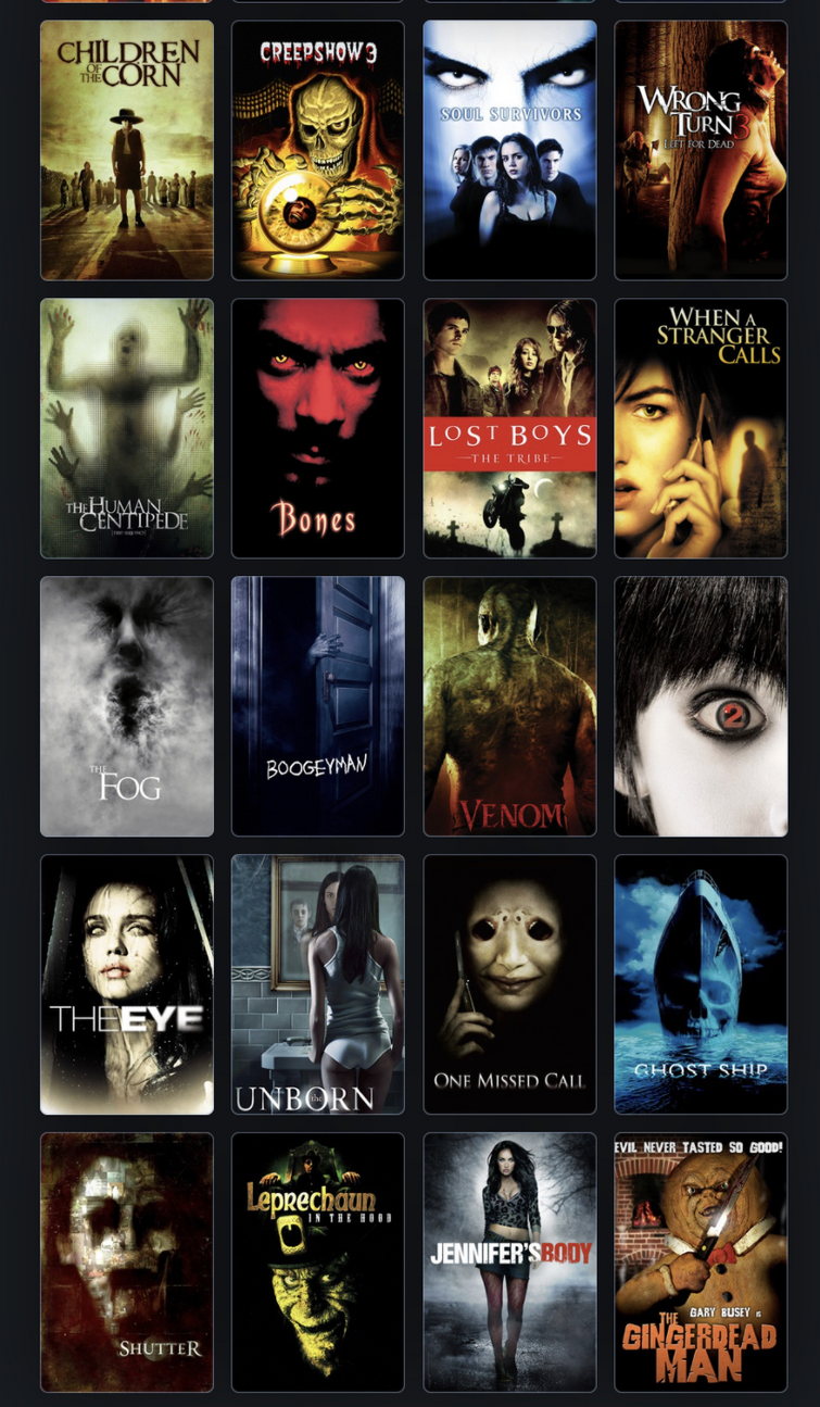 200 Best Horror Movies of All Time