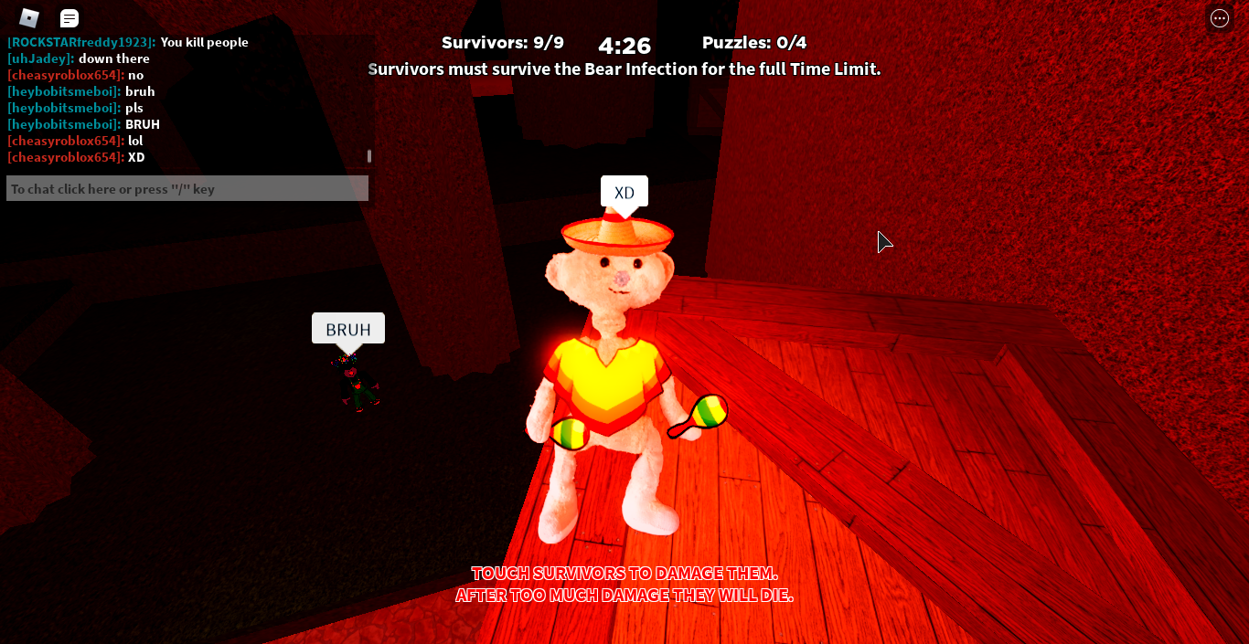 When Its Infection And U Dont Want Anyone To Be Bear Fandom - bob xd lol roblox