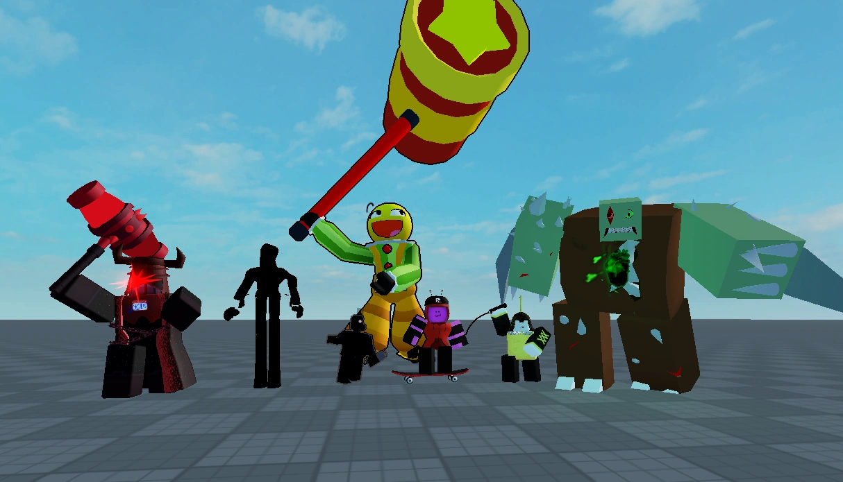 I LOVE MAKING RIGS FOR CHARACTERS THAT AREN'T IN THE GAME YET ...