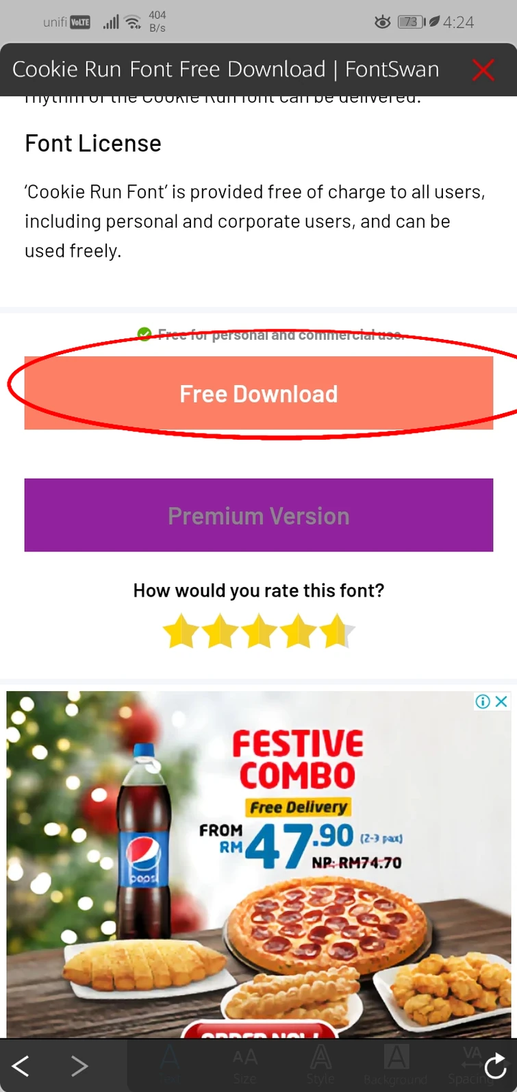 How to get cookie run font in ibis paint Fandom