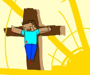 crucified steve | Fandom