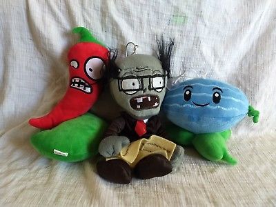 newspaper zombie plush