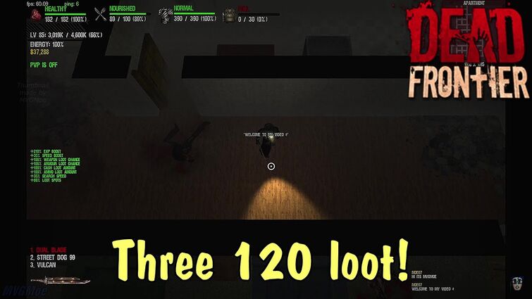 Trying to survive in DR (Three 120 loot!) [Dead Frontier HD] #1