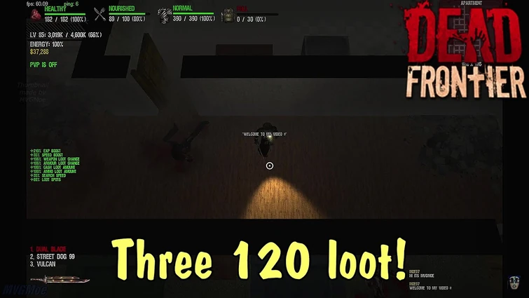 Trying to survive in DR (Three 120 loot!) [Dead Frontier HD] #1