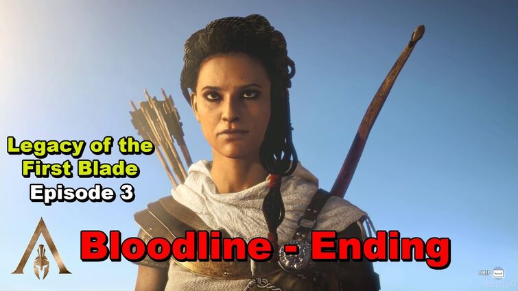 ASSASSIN'S CREED ODYSSEY – LEGACY OF THE FIRST BLADE EPISODE 3, BLOODLINE,  AVAILABLE NOW