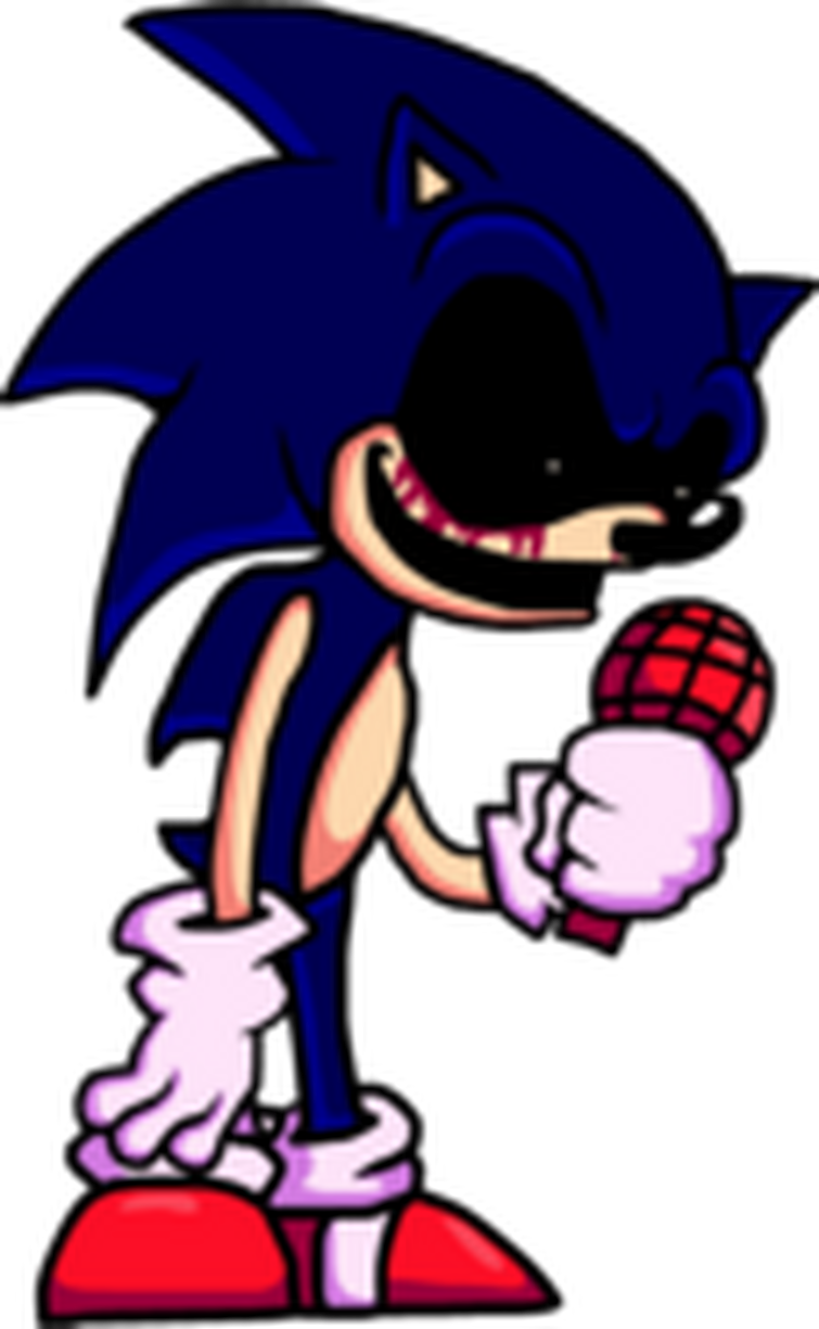 Roblox FNF Animations: Majin Sonic from a Sonic CD Easter Egg Screen 