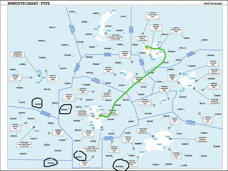 ATC Communication To Pilots about Waypoints in PTFS be like... | Fandom