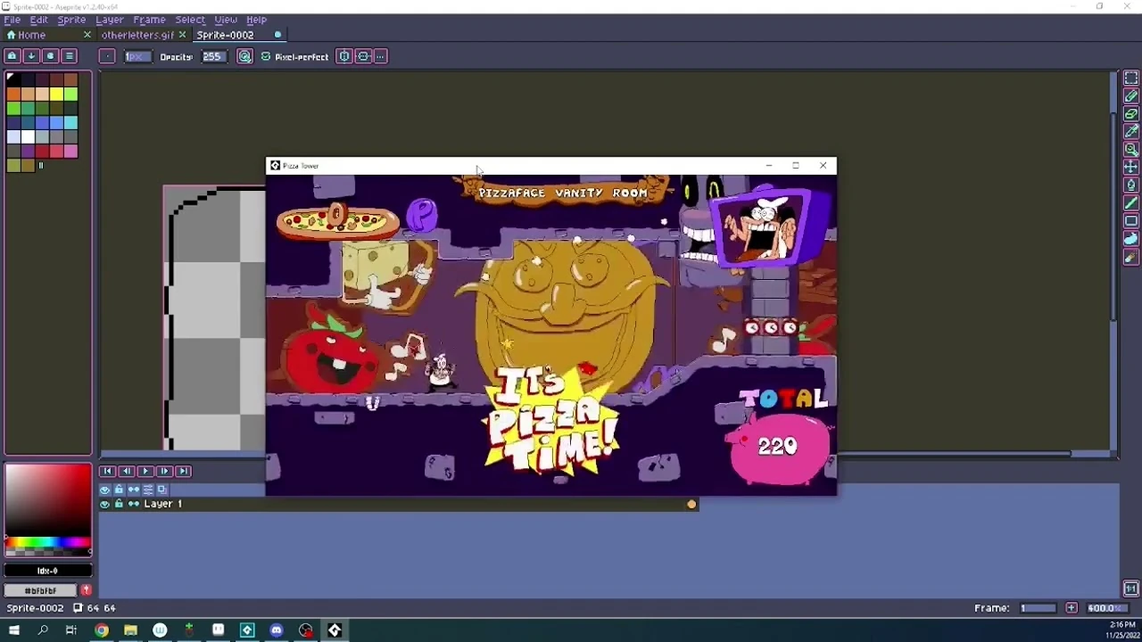 daily pizza tower development post i lost the sewers video ( Fandom