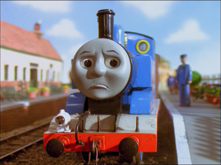 Does anybody know why Thomas' depressed face is an unused Series 3 face ...