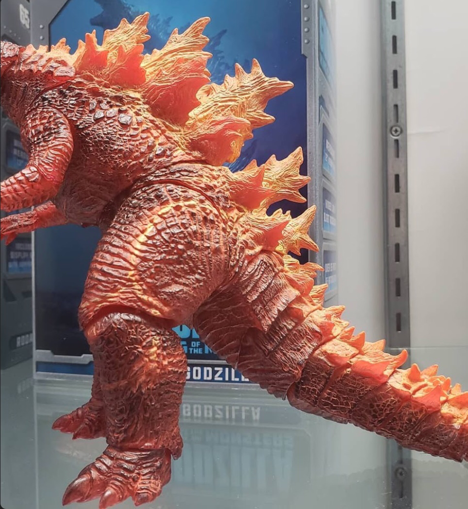 neca fire godzilla