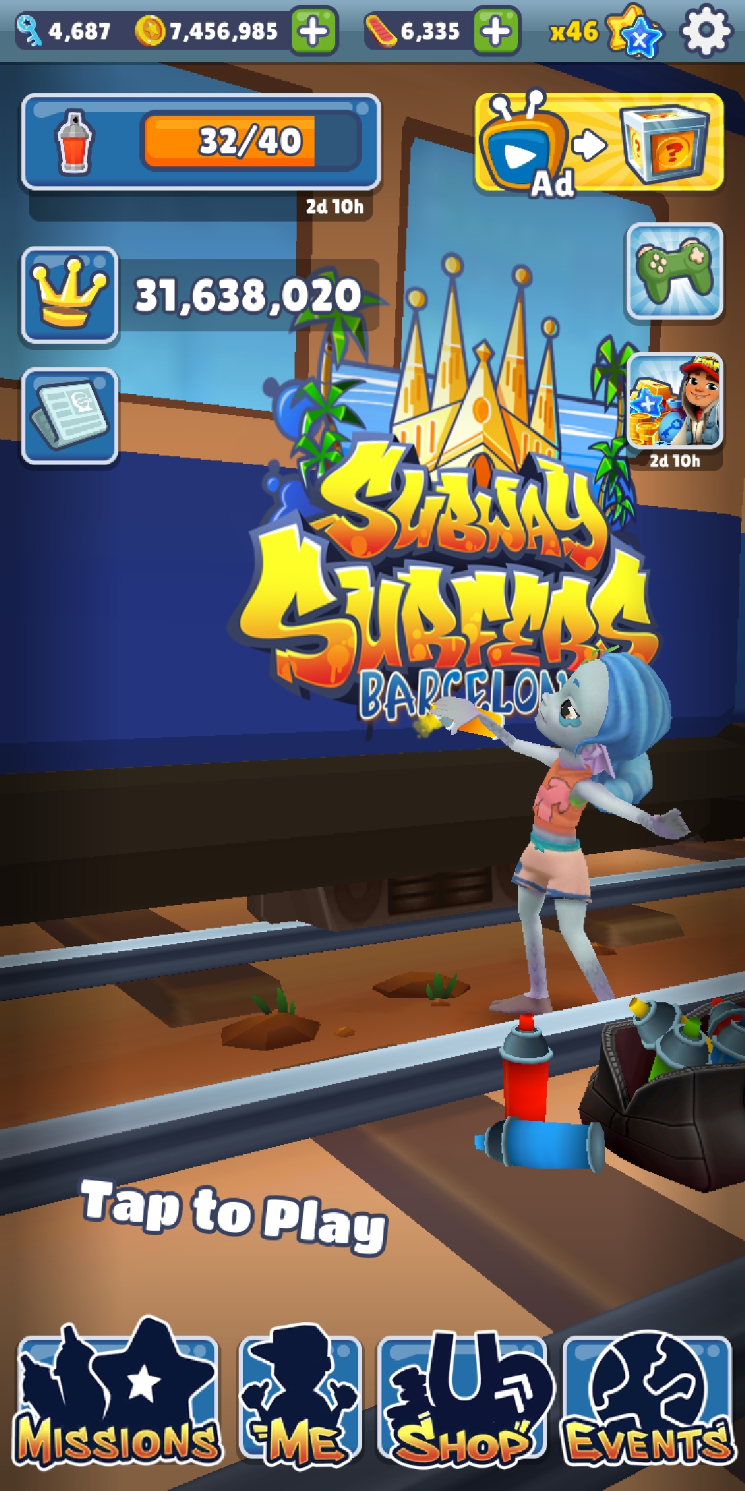 Koral, Subway Surfers Wiki BR