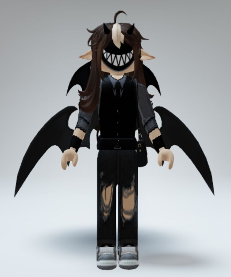 ROBLOX faceless avatar artwork by SomeRedHead on DeviantArt