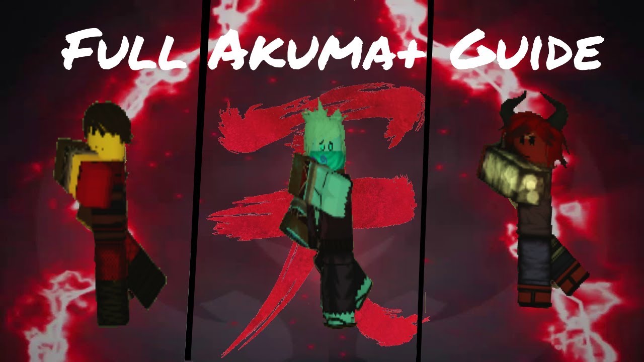 What Combos Are There Im A Ashinn With Akuma Fandom - roblox akuma