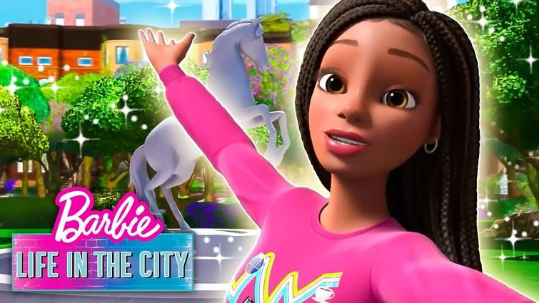 Barbie Gives Her Friends A Tour Of The Park! | Barbie Life In The City