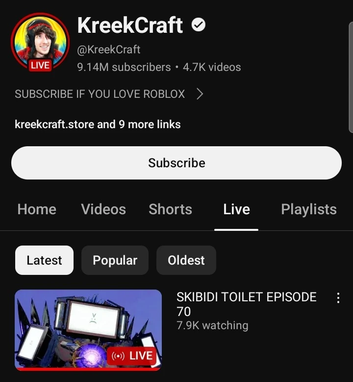 KreekCraft Stream Fandom