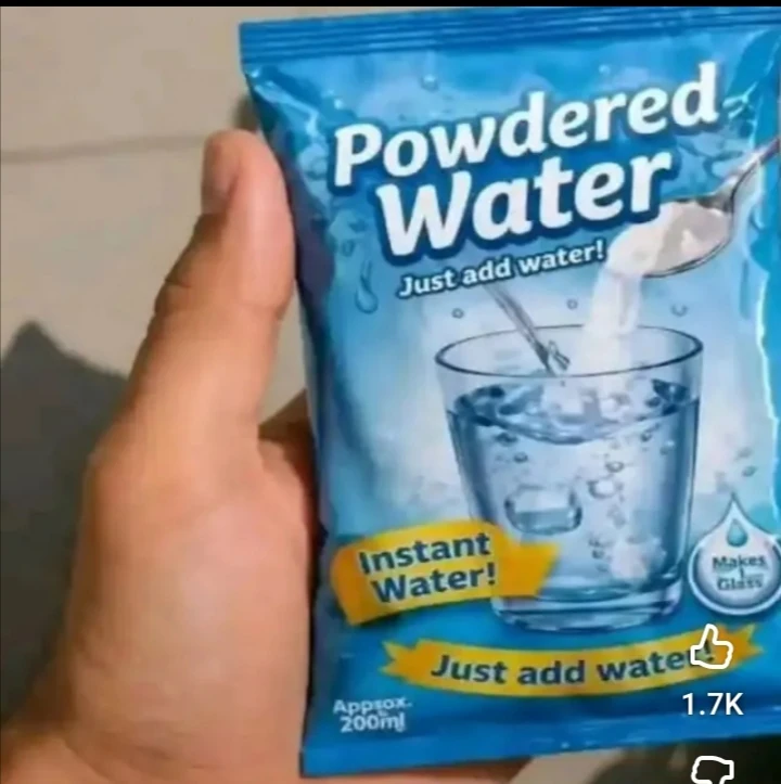 Powdered water! Just add water | Fandom