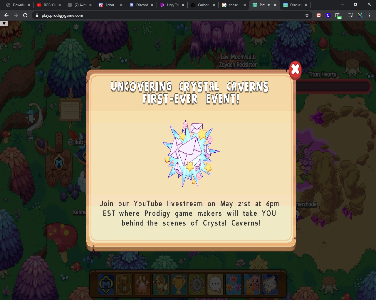 prodigys first event | Fandom