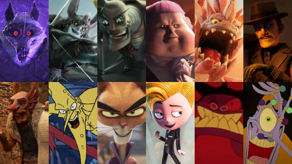 The thumbnail for a potential NonDisney Villains video, if i can make it. Fandom