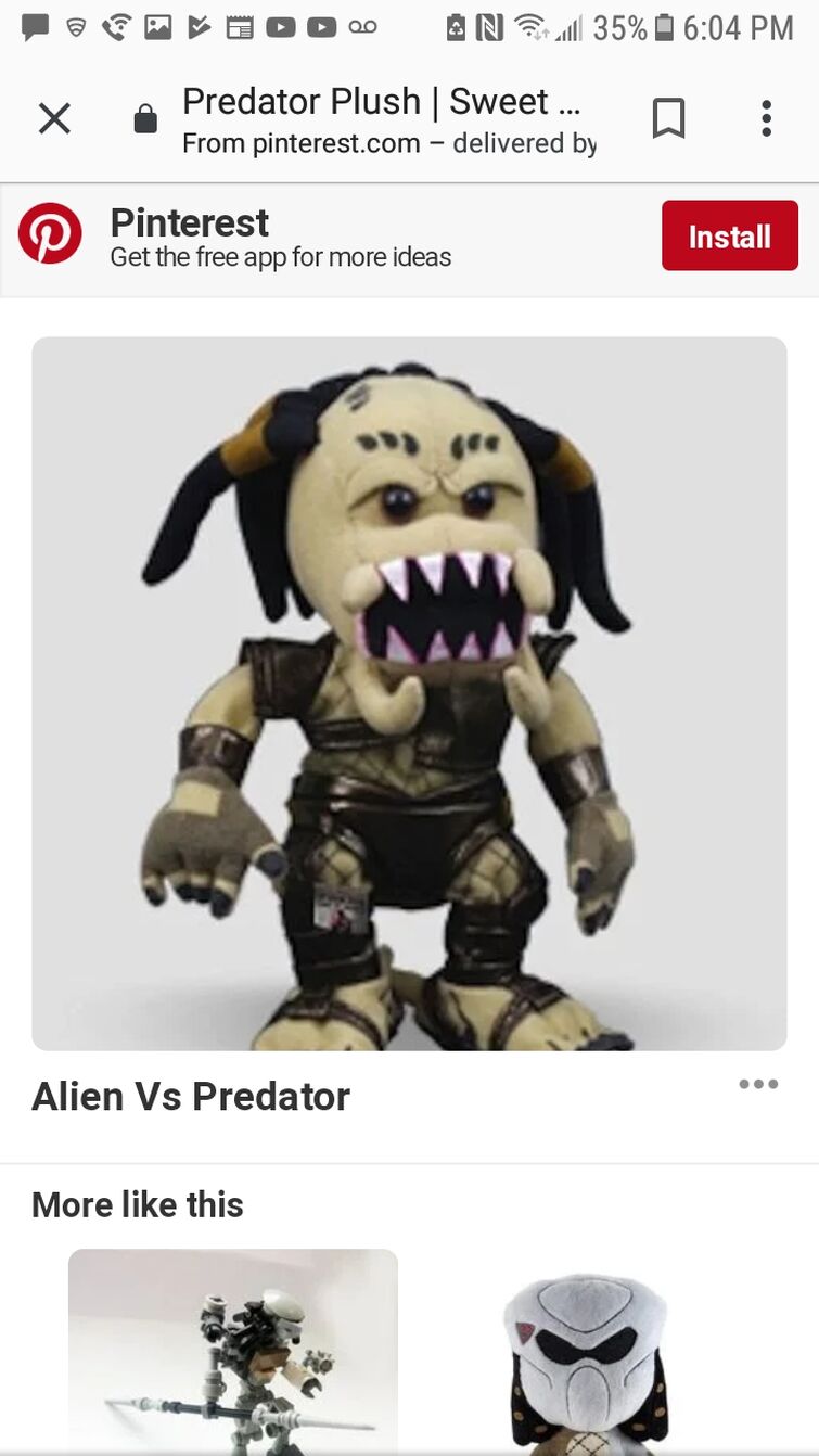 Cool predator plush