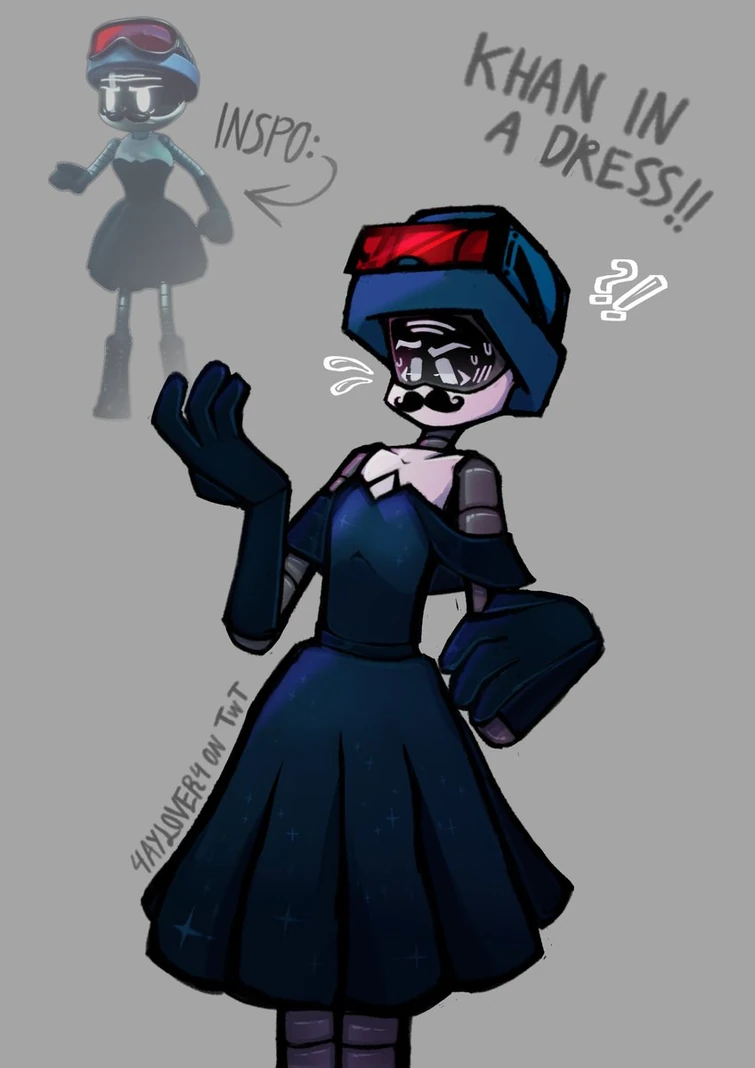 Khan in a dress Fandom