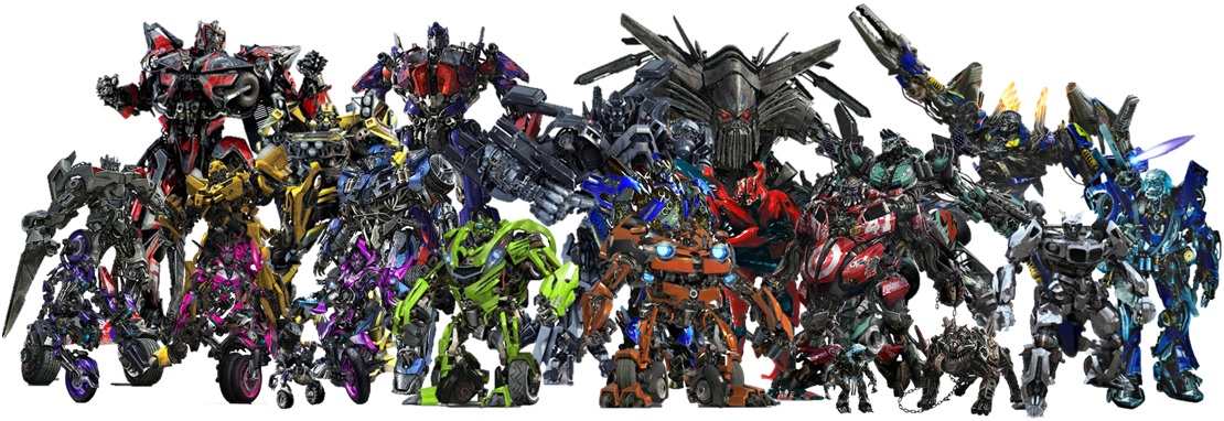 all transformers in the movies