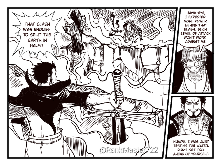 Shanks vs Mihawk- choose your scaling system : r/OnePiecePowerScaling