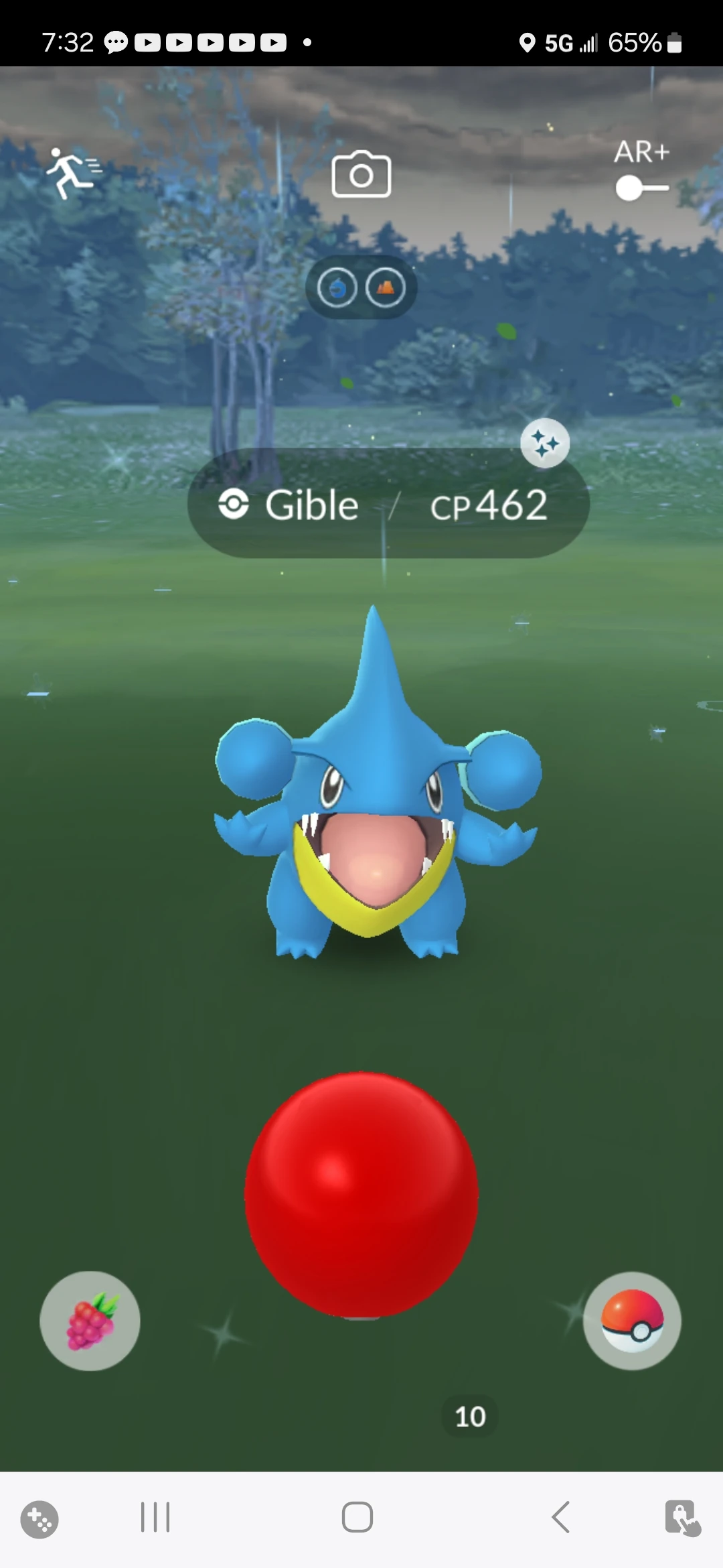 Shiny Gible from Make 3 Excellent Throws in a row task! Fandom