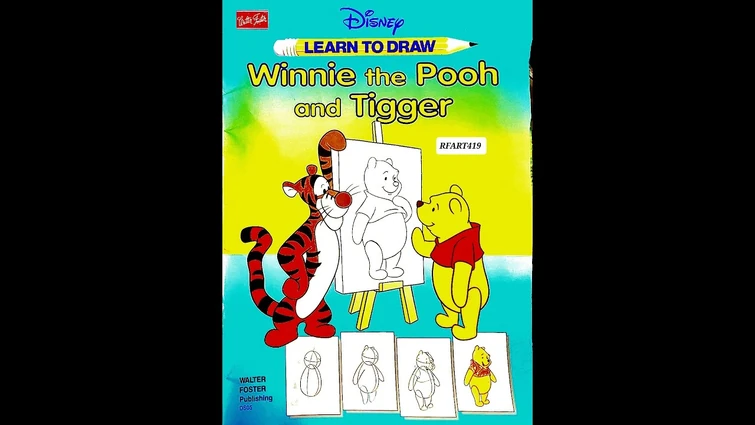 How to Draw Disney's Winnie The Pooh Book - RFART419 (2024)