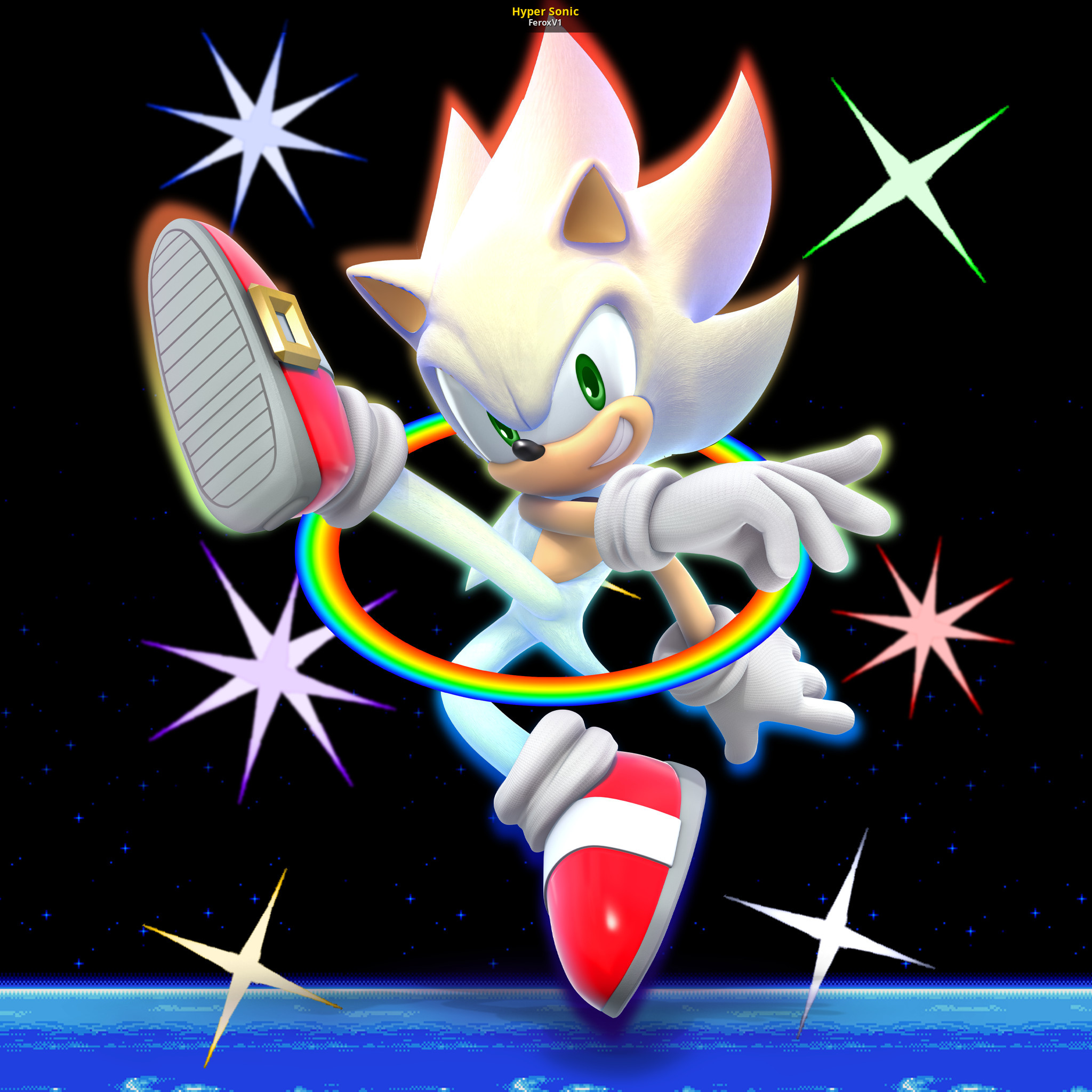 How powerful if Archie Hyper sonic was in it? {Not Talking About Ultra)