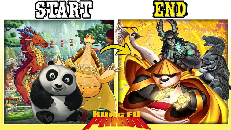 How did Kung Fu Panda start and end? (movies + series) | Full Story