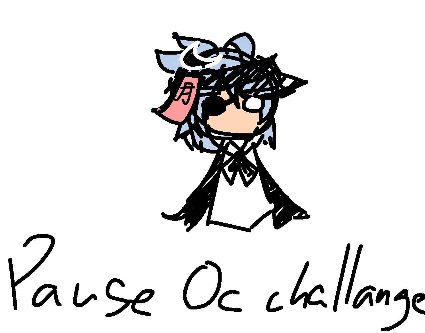 meme:pause oc challenge,pause to make your oc [Girl oc edition