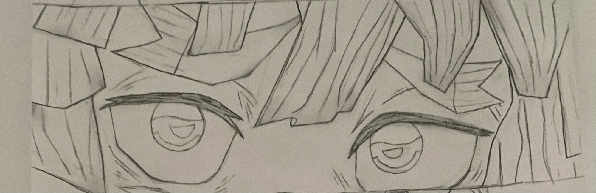 Zenitsu eyes drawing ⚡️ Fandom