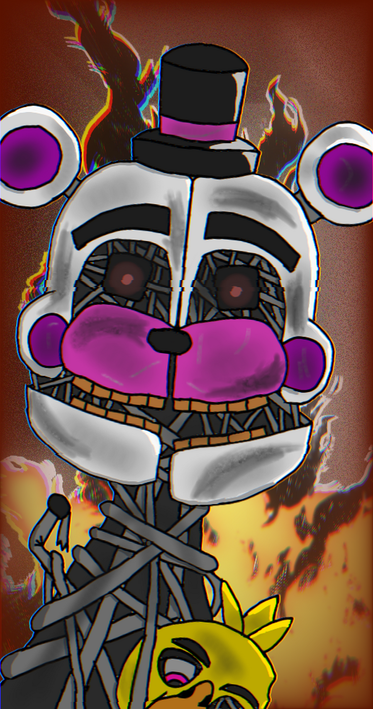 My Art and Other Crap - 🎀Molten Freddy got a new look.. So I drew