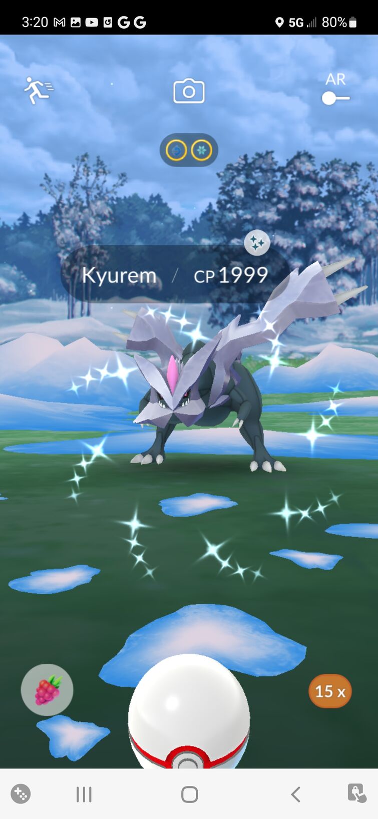 Kyurem, Pokémon GO Wiki