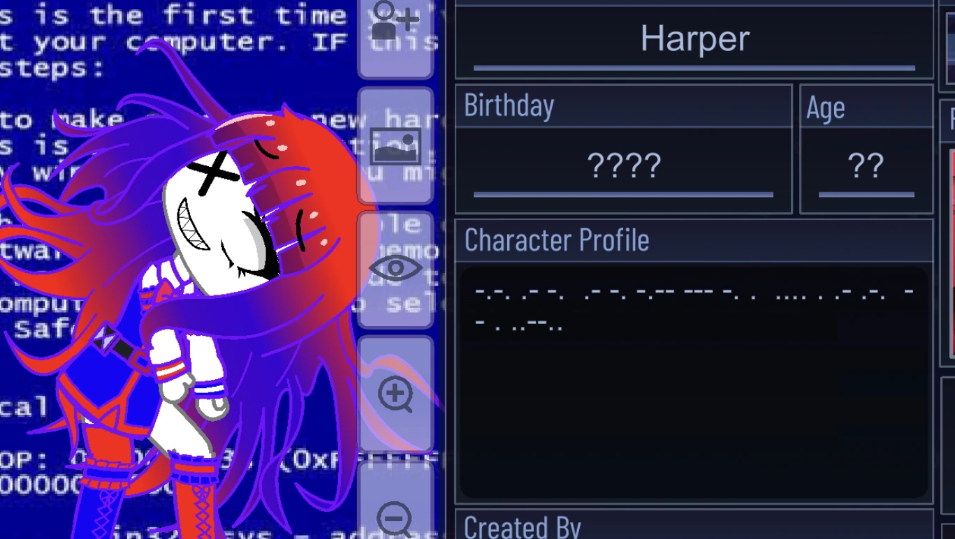 hey yall what does this person’s description mean (its morse code) Fandom