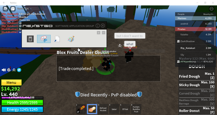 Blox Fruit acc with PERM BUDDHA FOR SALE
