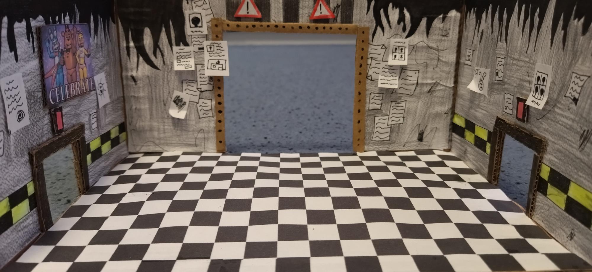 Стена фнаф. FNAF 2 Office.