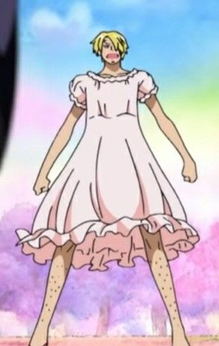 what episode does sanji wear this Fandom