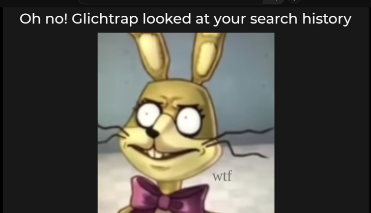 Glitchtrap? in 2023  Fnaf memes, Fnaf characters, Fnaf funny