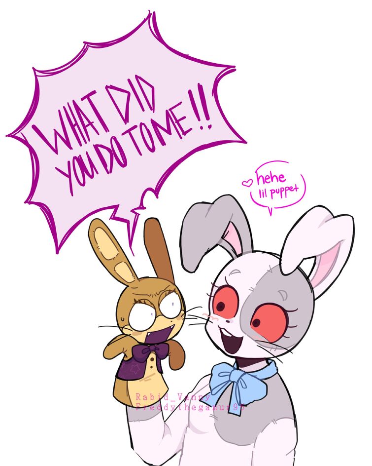 Which rabbit are you on a scale of 1 - 10? : r/fivenightsatfreddys