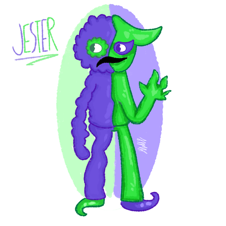 JESTER FROM GARTEN OF BANBAN 4, FAN ART, BGGT